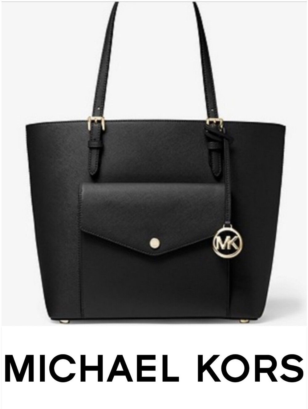 MK Jet Set Saffiano Pocket Tote